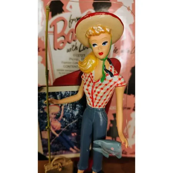 From Barbie with Love By Enesco Picnic 1994 Figurine - Picture 2 of 8